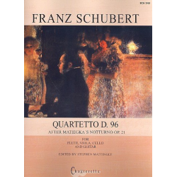 Quartett D96 op.21 for flute, guitar, - Franz Schubert