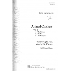 Animal Crackers II (SATB) - Eric Whitacre
