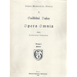 Opera Omnia Vol.1 Motetti qui - Guillaume Dufay