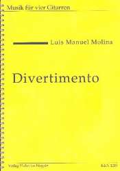 Divertimento für 4 Gitarren - Luis Manuel Molina