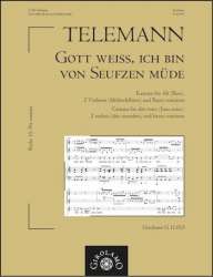 Gott weiß ich bin von Seufzern müde - Georg Philipp Telemann