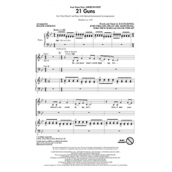 21 Guns from Green Day's American Idiot -David Bowie / Arr.Roger Emerson