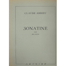 Sonatine pour 2 violons - Claude Arrieu