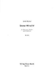Stone Wind IV -Uros Rojko