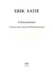 6 Gnossiennes für 2 Gitarren - Erik Satie