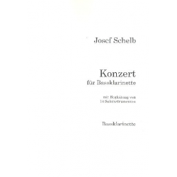 Konzert für Bassklarinette und - Josef Schelb