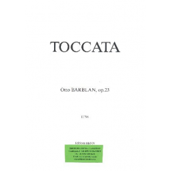 Toccata op.23 - Otto Barblan