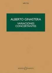 Variaciones Concertantes : für -Alberto Ginastera
