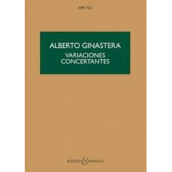 Variaciones Concertantes : für -Alberto Ginastera