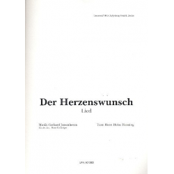 Der Herzenswunsch : Einzelausgabe - Gerhard Jussenhoven