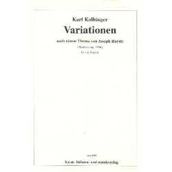 Variationen nach Joseph - Karl Kolbinger