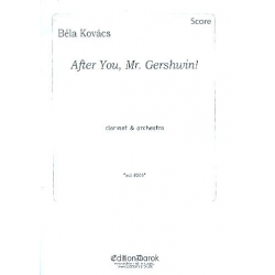 After You Mr. Gershwin - - Bela Kovács