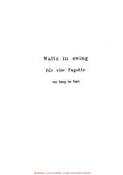 Waltz in Swing - Georg ter Voert