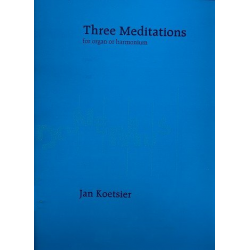 3 Meditations op.52 : - Jan Koetsier