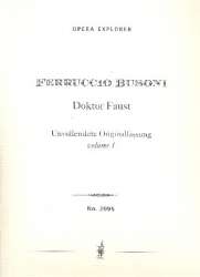 Doktor Faust (unvollendete Originalfassung) - Ferruccio Busoni