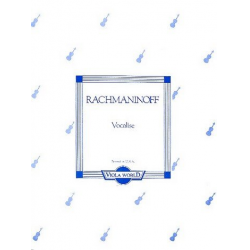 Vocalise for viola and piano - Sergei Rachmaninov (Rachmaninoff)