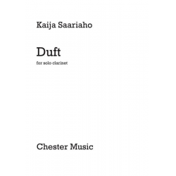 Duft for clarinet solo - Kaija Saariaho