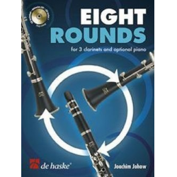 8 Rounds (+CD) : für 3 Klarinetten, - Joachim Johow