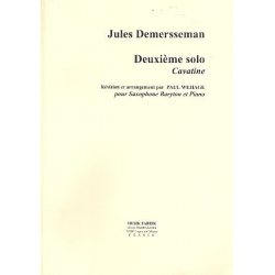 Deuxieme Solo - Cavatine -Jules Demersseman
