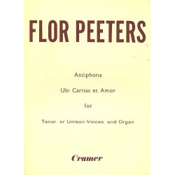 Ubi caritas et amor - Flor Peeters