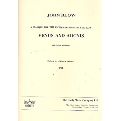 Venus and Adonis (original version): - John Blow