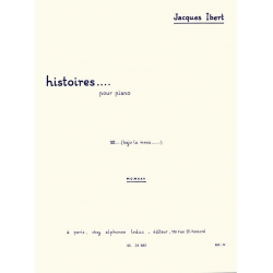 HISTOIRES : POUR PIANO  NO.7 -Jacques Ibert