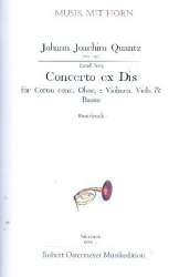 Konzert Dis-Dur für Horn solo, Oboe, - Johann Joachim Quantz