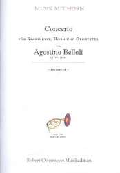 Konzert für Klarinette, Horn und Orchester - Belloli Agostino