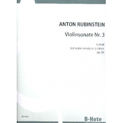 Sonate h-Moll op.98 Nr.3 - Anton Rubinstein