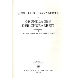 Grundlagen der Chorarbeit - Karl Haus