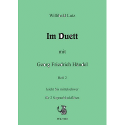 Im Duett mit G.F.Händel Band 2 - Georg Friedrich Händel (George Frederic Handel)