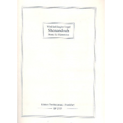 Shenandoah für Männerchor a cappella (en) - Winfried Siegler-Legel