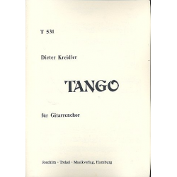 Tango für 4 Gitarren - Dieter Kreidler