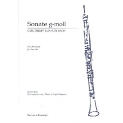 Sonate g-Moll für Oboe solo - Carl Philipp Emanuel Bach