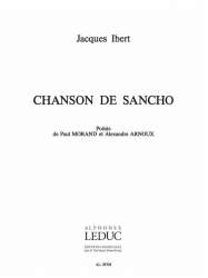 Chanson de Sancho : pour - Jacques Ibert