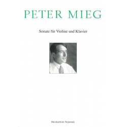 Sonate für Violine und Klavier -Peter Mieg