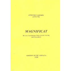 Magnificat d-Moll für Doppelchor - Antonio Caldara