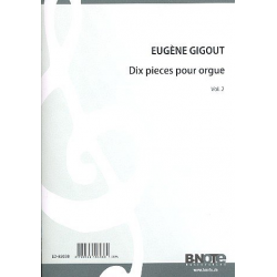 10 Pièces vol.2 (nos.6-10) - Eugène Gigout