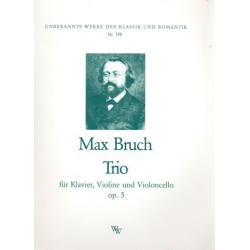 Klaviertrio op.5 Stimmen - Max Bruch