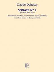Sonate no.2 pour flûte, alto et harpe - Claude Achille Debussy