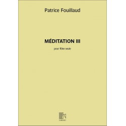 DF16315 Méditation no.3 - - Patrice Fouillaud