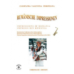 Rumänische Impressionen für 2 Altsaxophone - Cleopatra Valentina Perepelita
