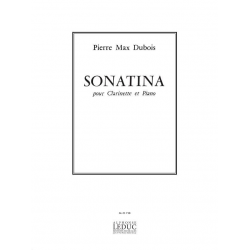 SONATINA : POUR CLARINETTE ET PIANO - Pierre Max Dubois