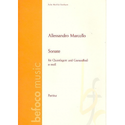 Sonate e-Moll - Benedetto Marcello