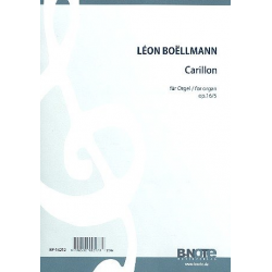 Carillon op.16,5 für Orgel - Léon Boellmann