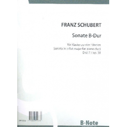 Sonate B-Dur op.30 D617 - Franz Schubert
