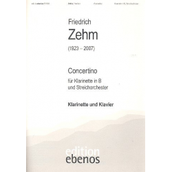 Concertino für Klarinette in b und - Friedrich Zehm