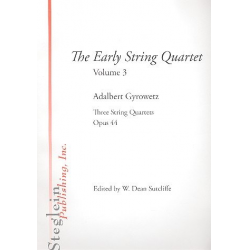 3 String Quartets op.44 - Adalbert Gyrowetz
