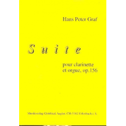 Suite op.156 für Klarinette und Orgel -Hans Peter Graf