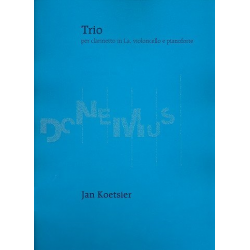 Trio op.13,2 : für Klarinette (A), - Jan Koetsier